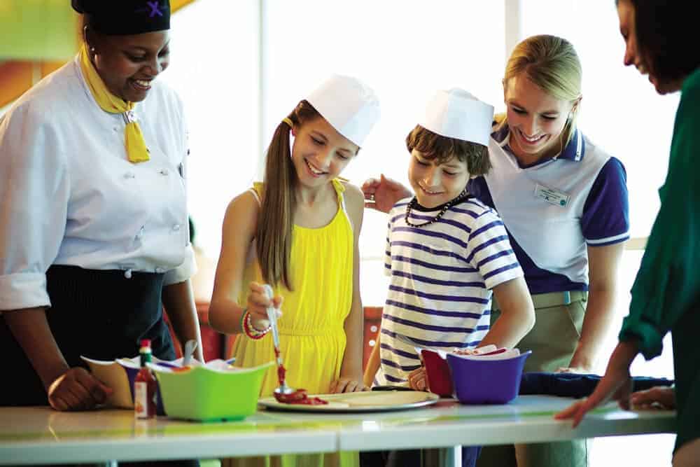 Kids & Family Cooking Lessons - Best Family Cruise Lines