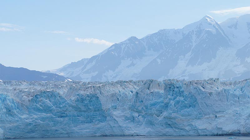Hubbard Glacier in Alaska
