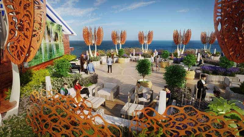 Celebrity Edge Rooftop Garden