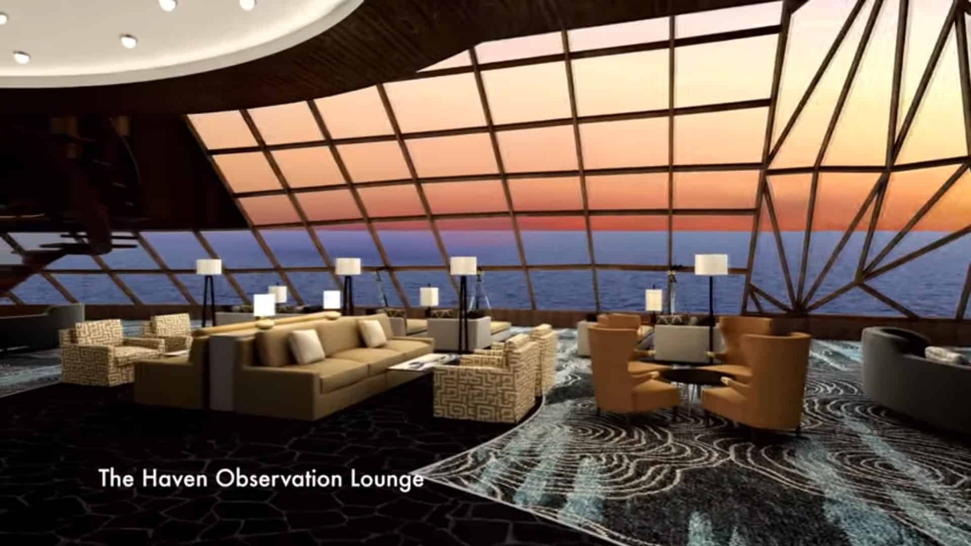 Norwegian Bliss - The Haven Observation Lounge