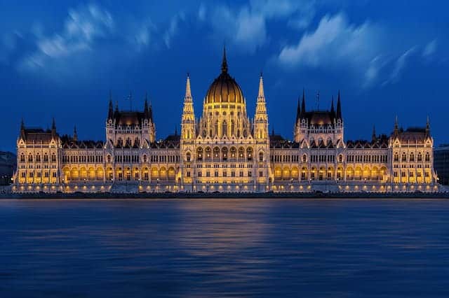 Parliament in Budapest Hungary - Viking Danube Cruise