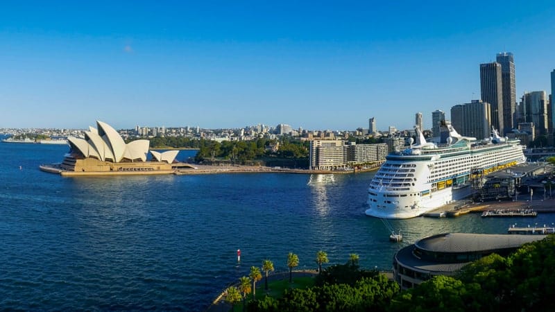 cruises december australia