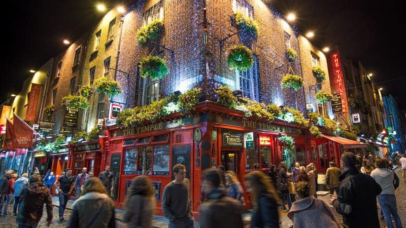 Temple Bar, Dublin, Ireland - Viking World Cruises