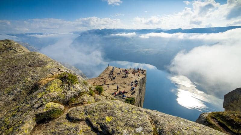 Preikestolen, Norway - Viking Homelands Cruise