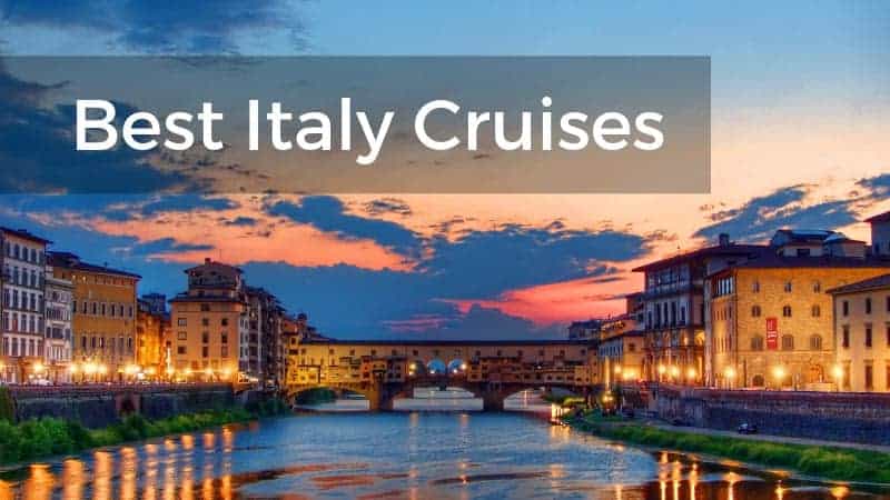 Italy with text 'Best Italy Cruises'