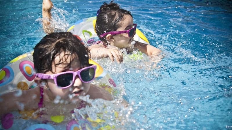 Children swimming - Best Cruise Lines for Families