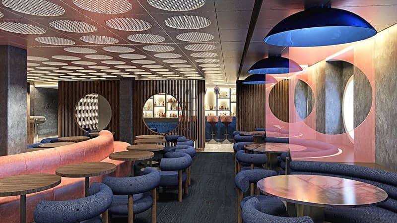 Pink Agave Restaurant - Dining on Virgin Voyages Scarlet Lady