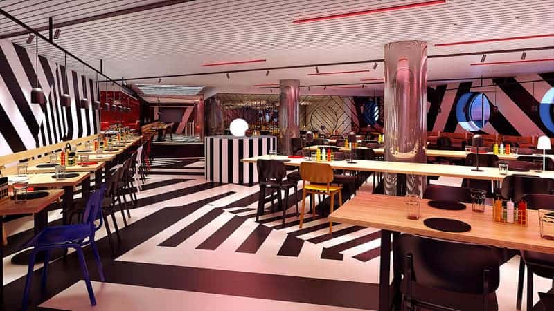 Razzle Dazzle Restaurant - Dining on Virgin Voyages