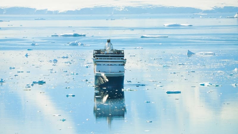 Cruise ship in Antarctica - Best Cruises to Antarctica