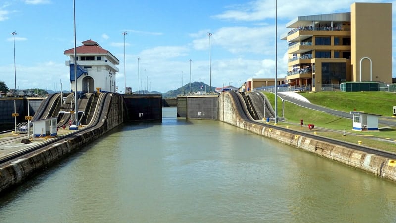 Panama Canal lock