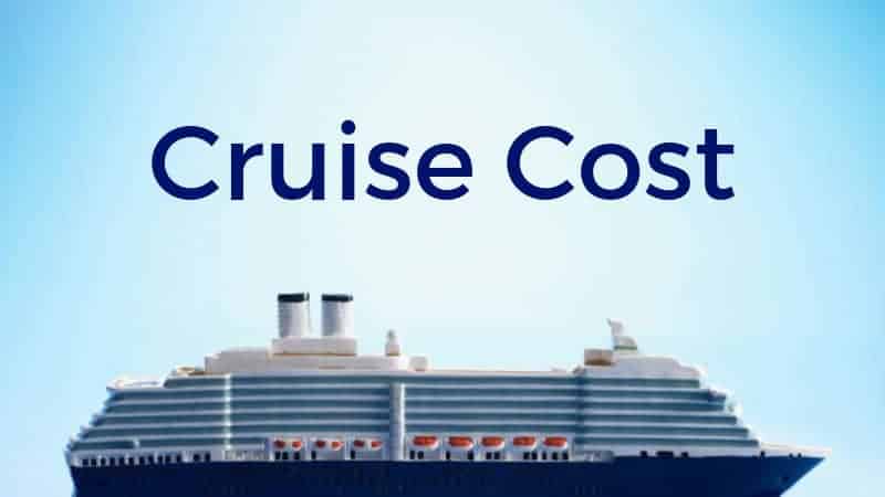 cruise ship price for one person