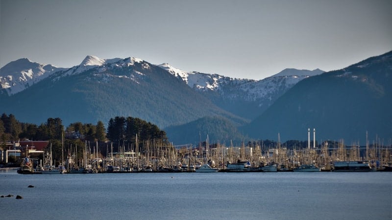 Sitka harbor, Alaska