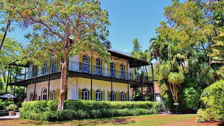 Hemingway House, top attractions on Key West cruises