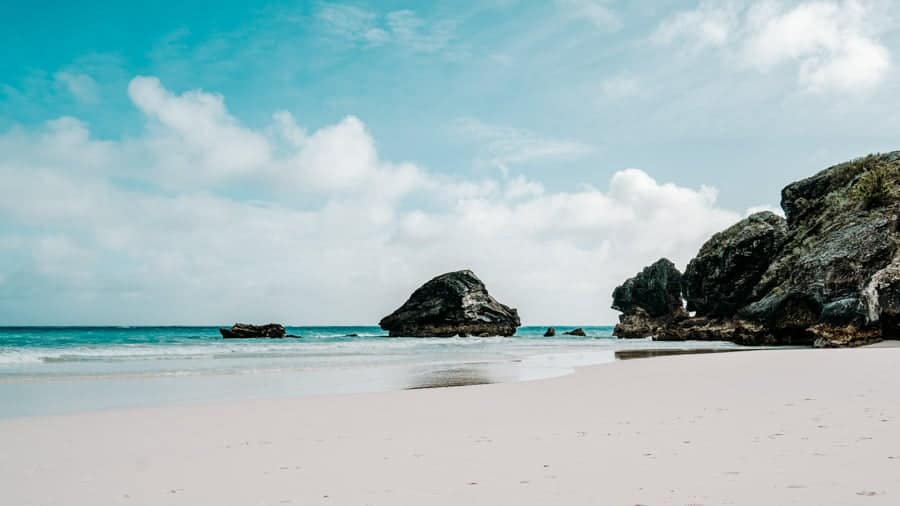 Horseshoe Bay Beach in Bermuda