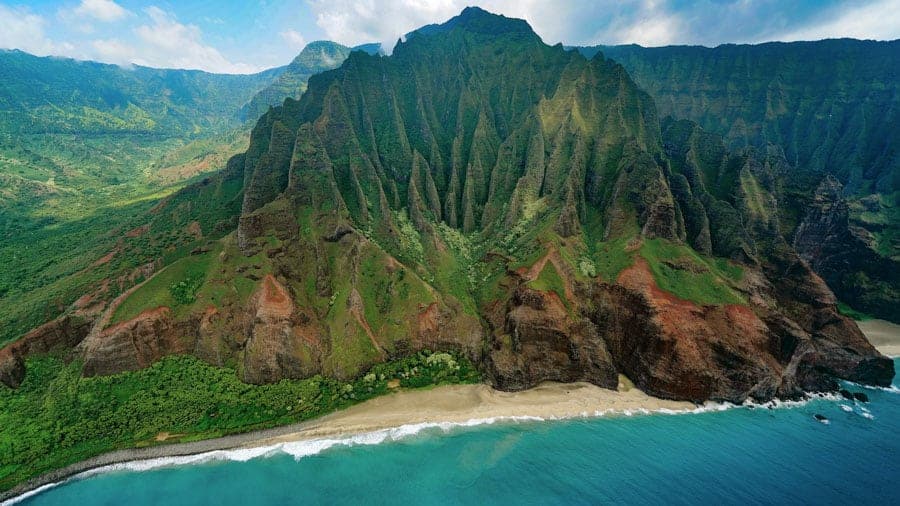 Na Pali Coast helicopter tour, Kauai, Hawaii things to do