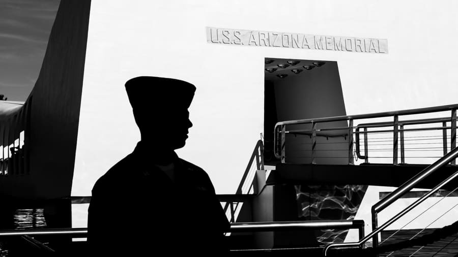 U.S.S. Arizona Memorial in Pearl Harbor, Honolulu