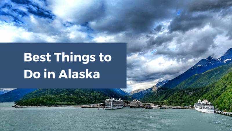 Alaska cruise port.