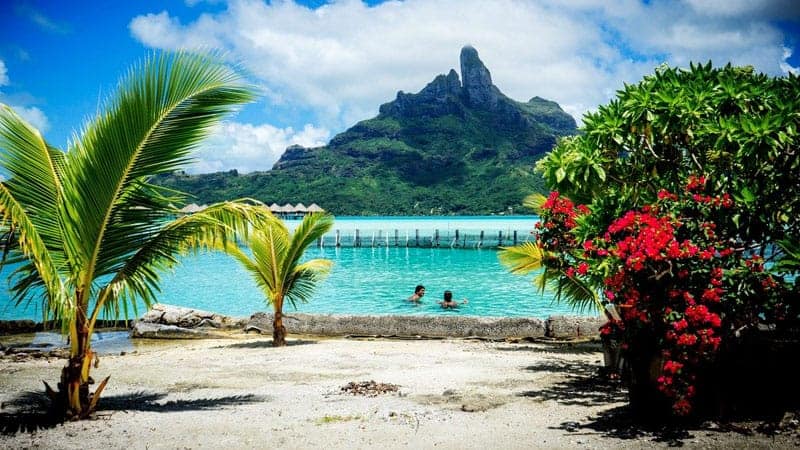 Bora Bora beach