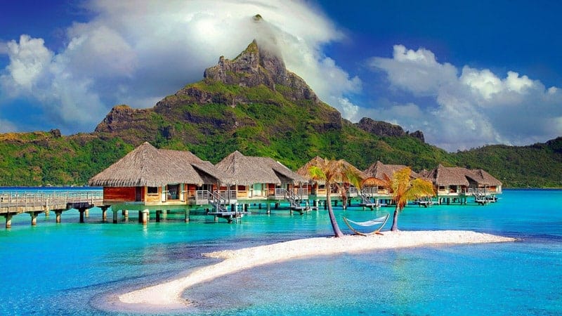 Bora Bora bungalows