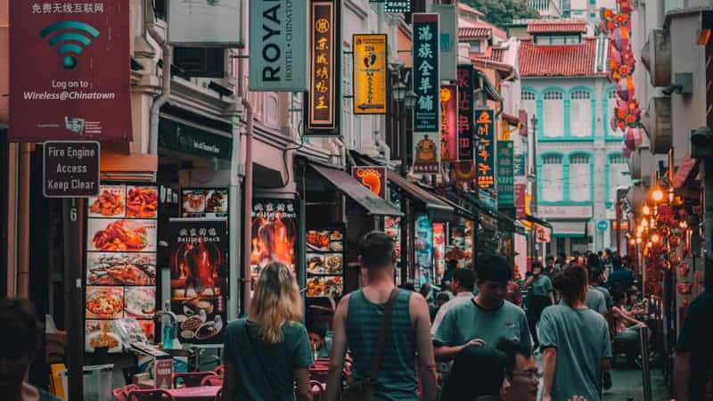 Chinatown in Singapore