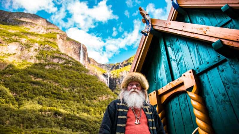 Njardarheimr Viking Village near Flam, Norway