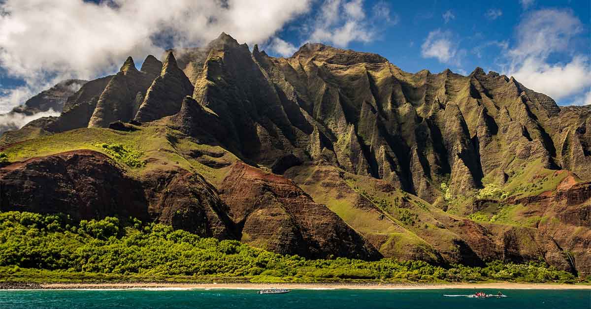 Best Cruises from Los Angeles Hawaii Landscape.