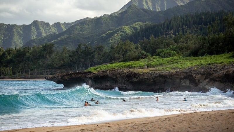 Beach in Oahu, Hawaii