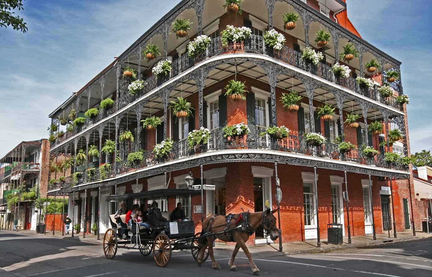 New Orleans French Quarter.
