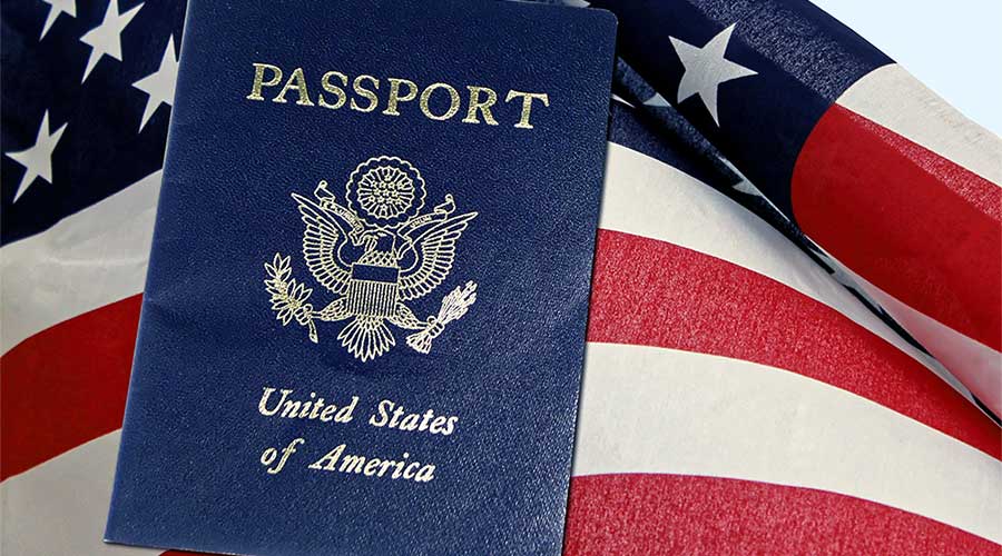 United States passport.