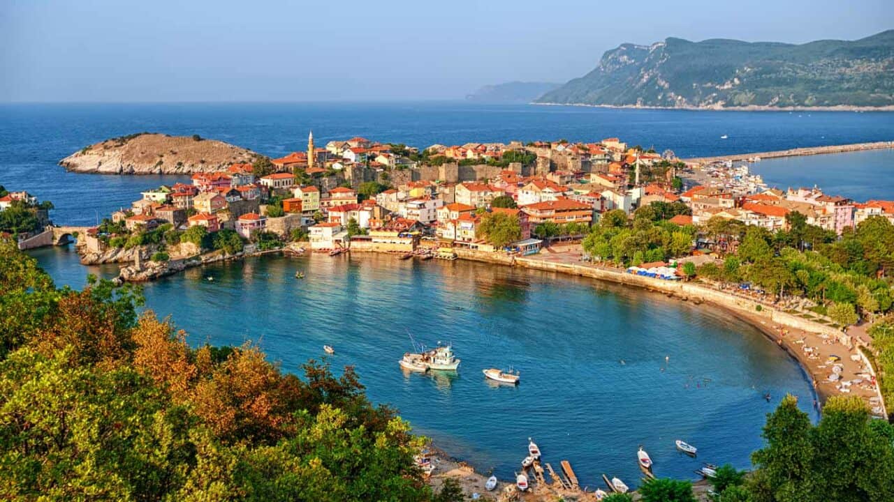 Amasra, Turkey on the Black Sea.