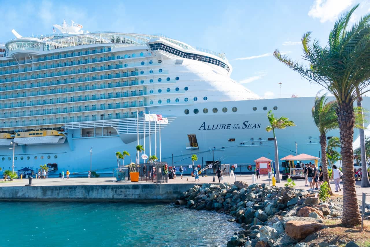 CDC Ends Cruise Ship COVID-19 Program Royal Caribbean Cruises' Allure of the Seas