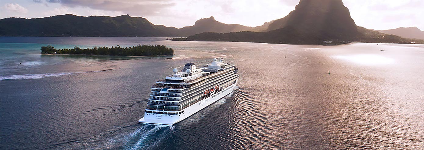 Viking ocean cruise ship.