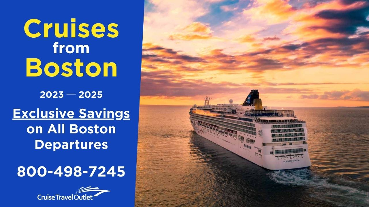 Cruises from Boston, MA deals.
