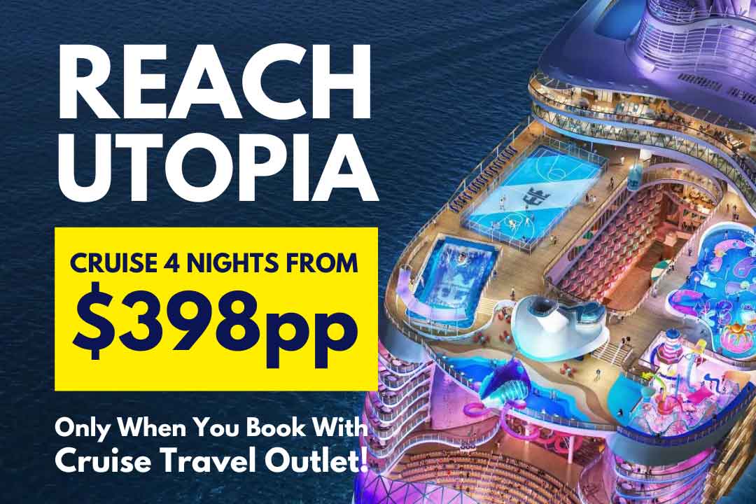 4 night cruise deal on Utopia of the Seas.