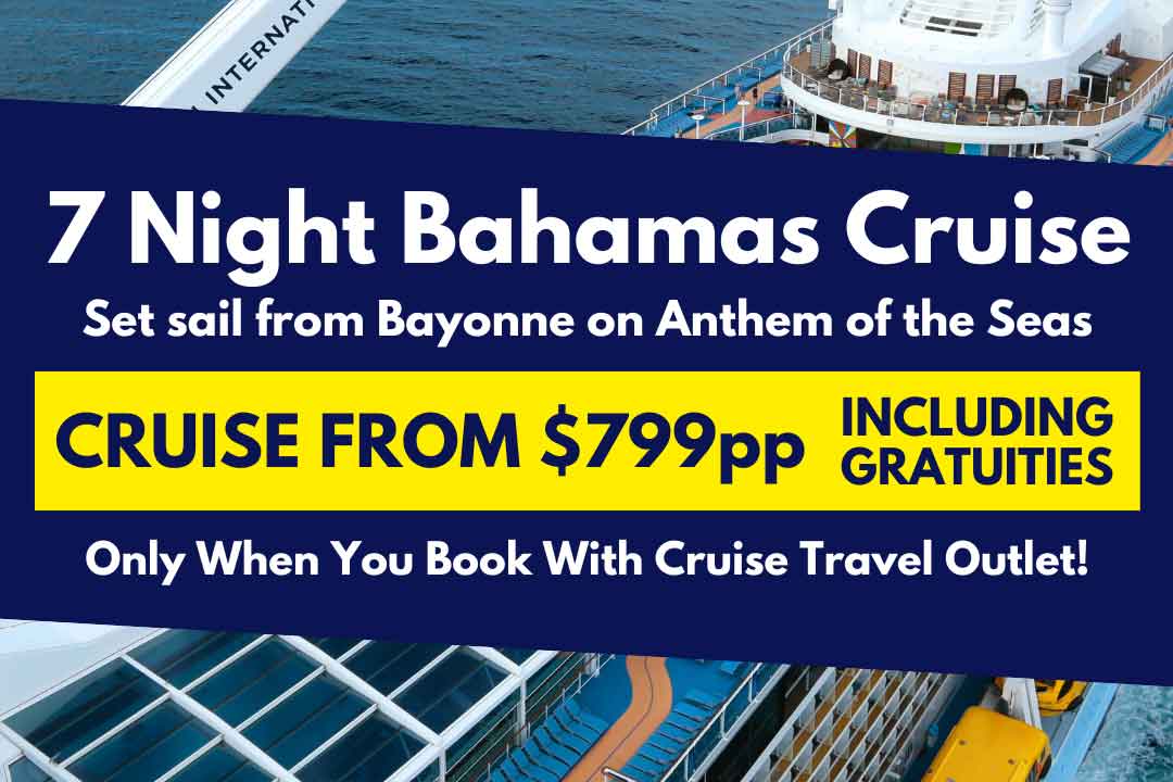 Royal Caribbean: 7 Night Bahamas Cruise from $799pp Including Gratuities 7 night cruise deal to the Bahamas on Royal Caribbean.