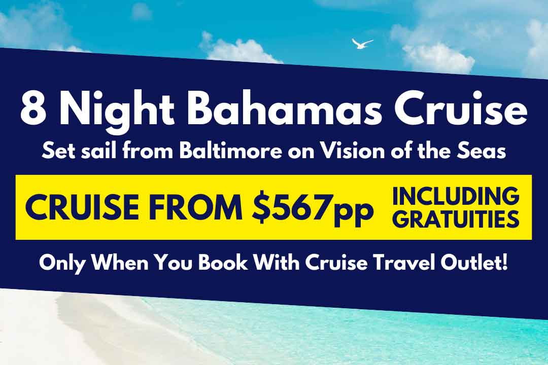 Royal Caribbean: 8 Night Bahamas Cruise from $567pp Including Gratuities 8 night cruise deal to the Bahamas on Royal Caribbean.