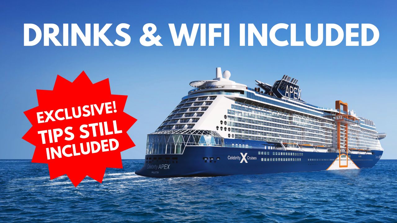Celebrity: Drinks, Wifi, and Tips Included Celebrity, drinks, tips, and wifi included.