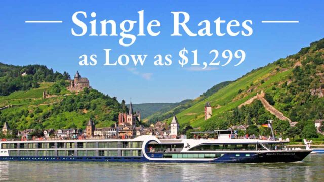 Avalon Waterways: Low Single Rates