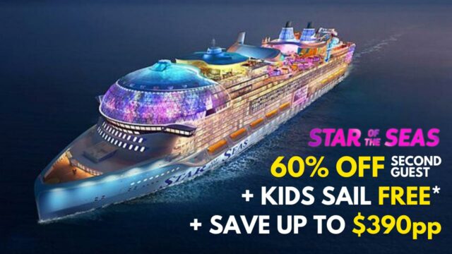 Royal Caribbean: Save Up to $390pp on Star of the Seas
