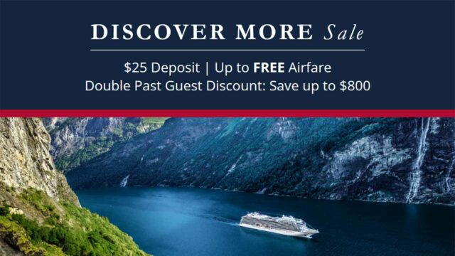 Viking: Up to FREE Airfare on Ocean Voyages