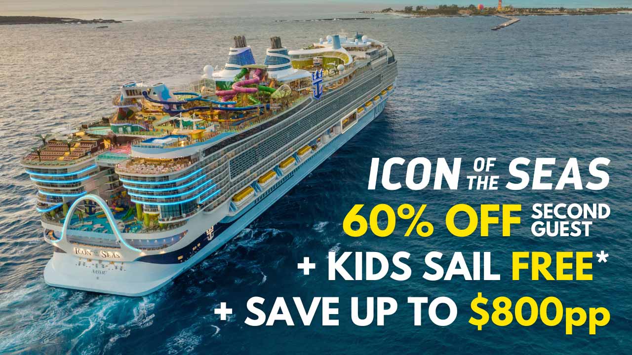 Icon of the Seas save up to $800pp.