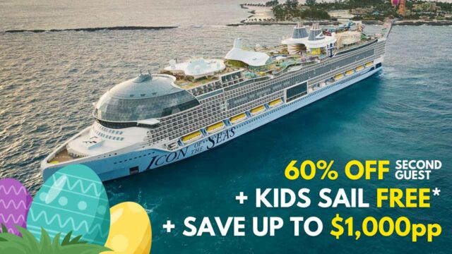 Royal Caribbean: 60% Off Second Guest + Kids Sail FREE + Save Up to $1,000pp