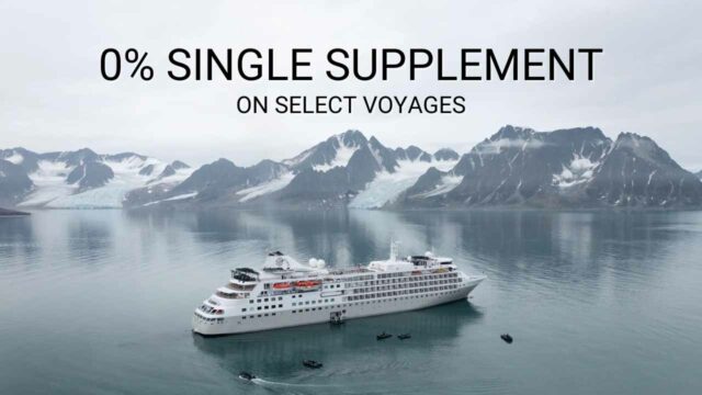 Silversea: Special Pricing for Solo Travellers
