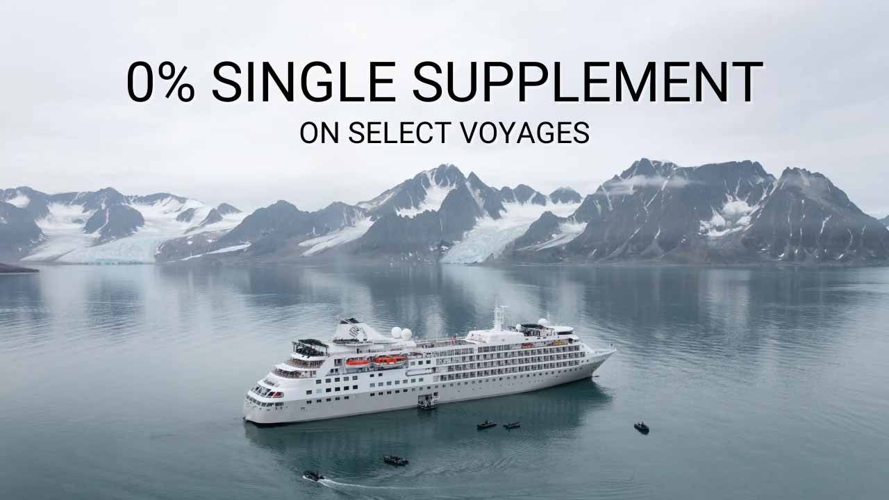 Silversea 0% single supplement.