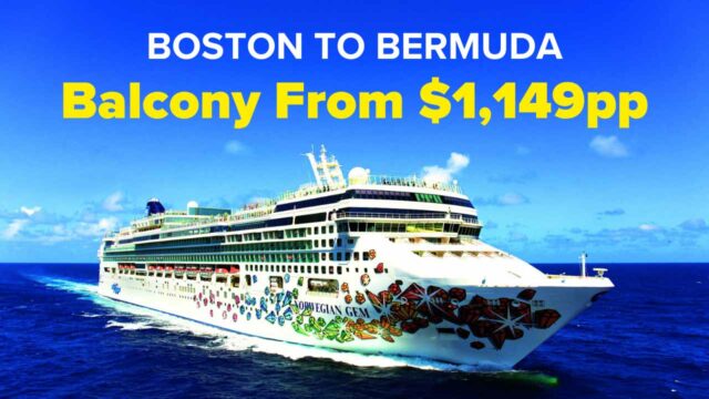 Boston to Bermuda Cruises
