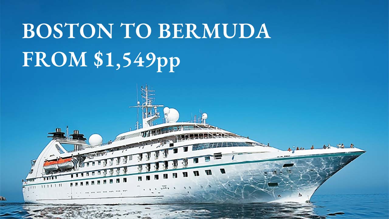 Windstar Boston to Bermuda cruise.