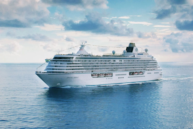 Crystal Serenity Cruise Ship.