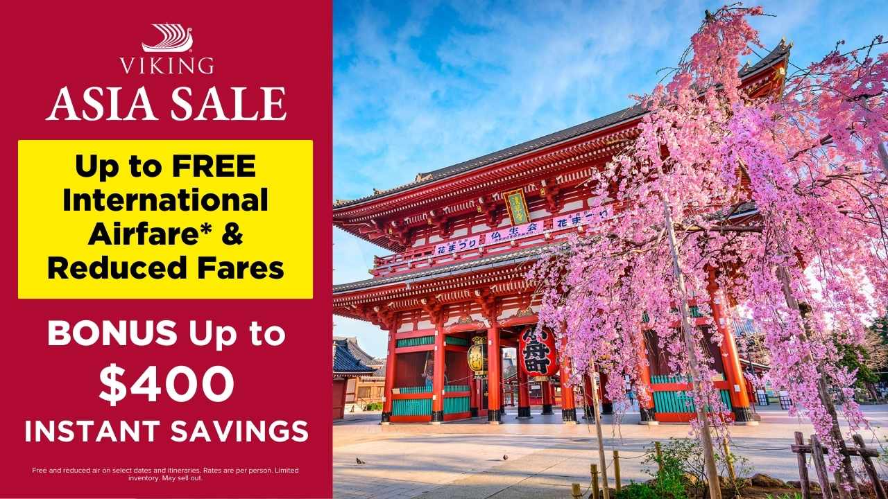 Viking Explore Japan, Hong Kong, Bali & Beyond Cruise Travel Outlet