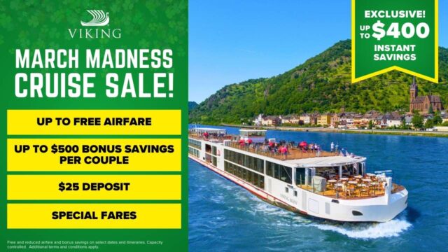 Viking Cruises March Madness Sale