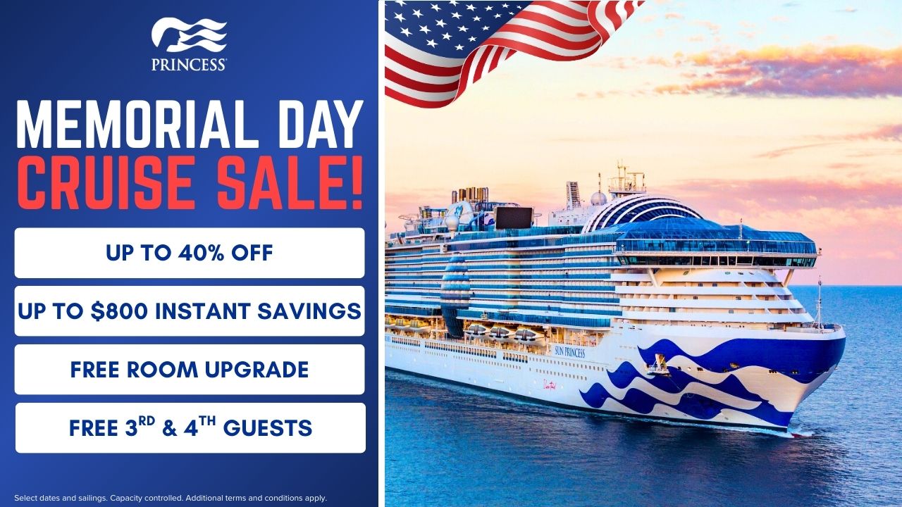 Princess Cruises Memorial Day Sale